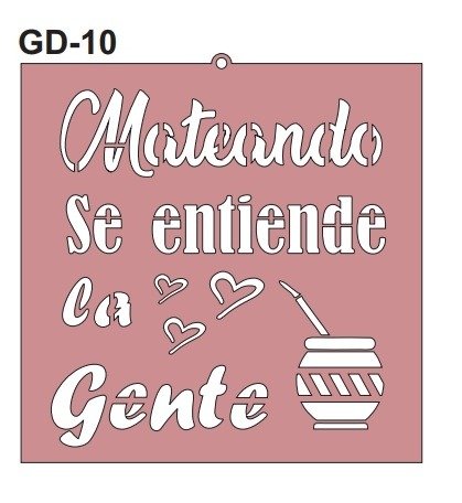Producto - Stencil 30x30 GD10