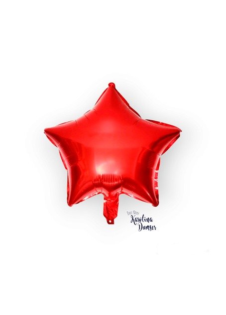 Producto - Globo Estrella Roja 18"