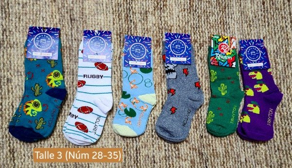 Producto - Medias de Niños Rhyton 353 Talle 3 Nro 28 al 32