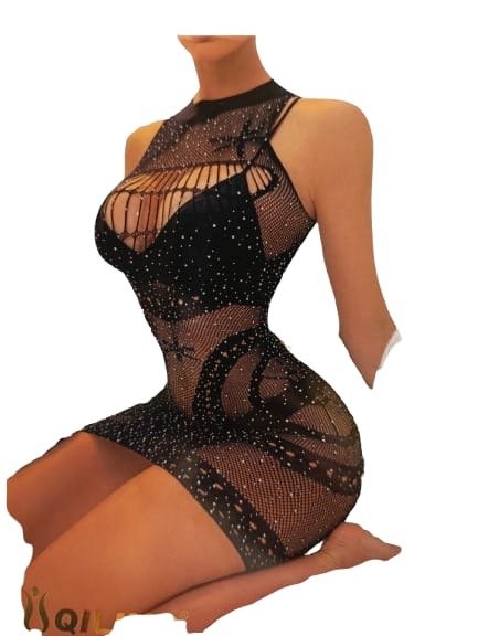 Producto - Body de Red con Strass N1495 - 0