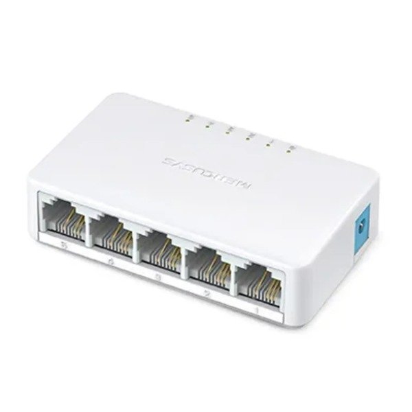 Producto - Mercusys MS105 - 5 Portas - 100MBPS - Blanco