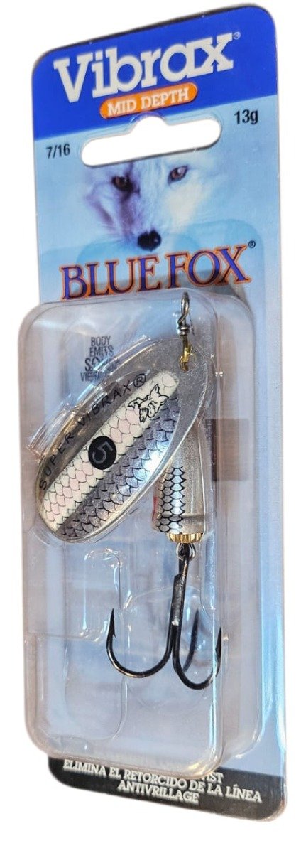 Producto - CUCHARA BLUE FOX NRO. 5 Plateada