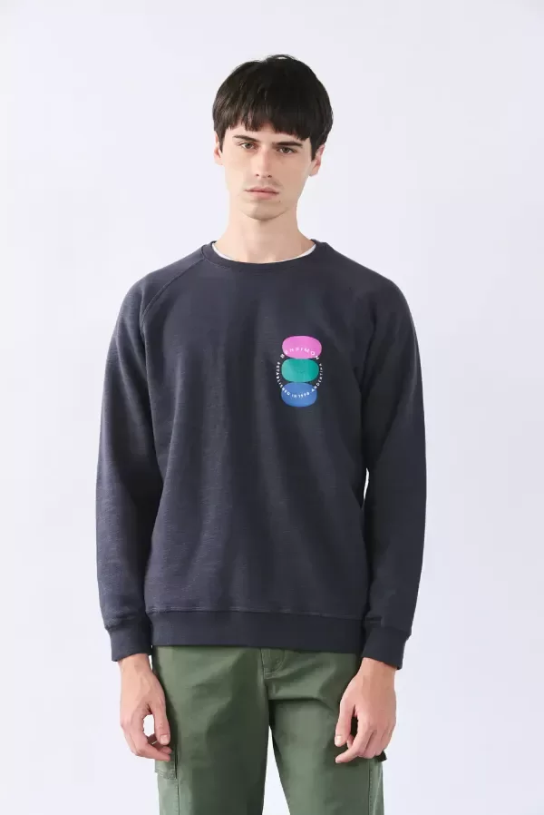 Producto - Buzo Logo Piedras Topo Bensimon