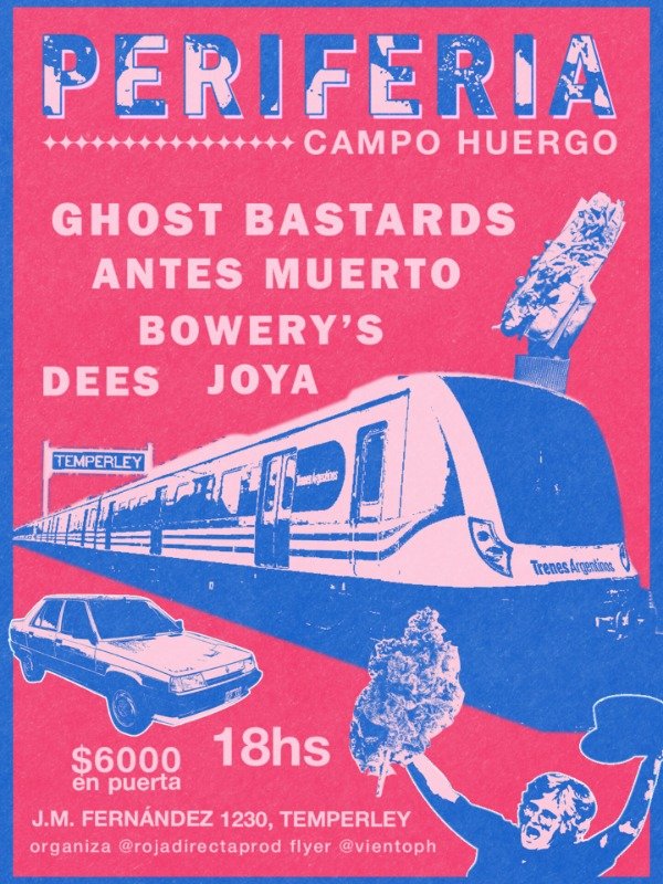 Producto - PERIFERIA CAMPO HUERGO // SÁBADO 17 DE OCTUBRE