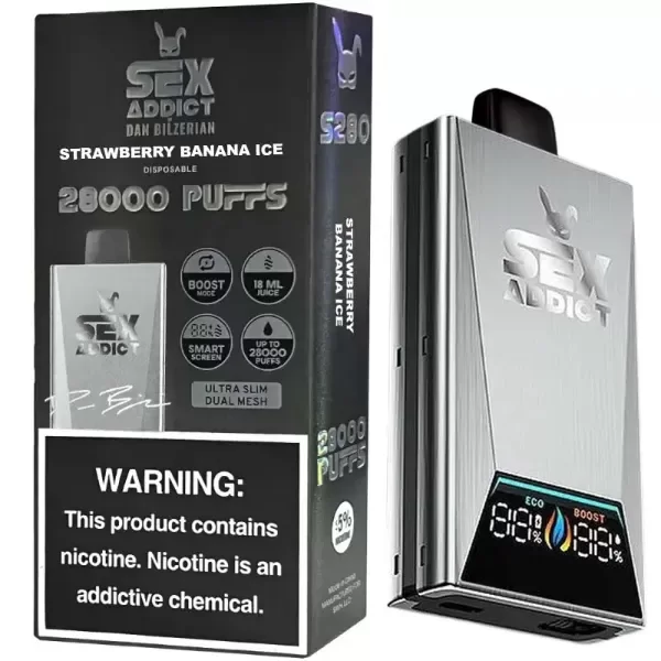 Producto - (PODS DESCARTABLES) SEX ADDICT SILVER S280 - STRAWBERRY BANANA ICE
