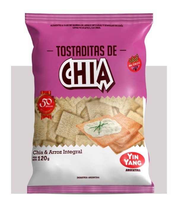 Producto - Tostaditas de chía - YIN YANG