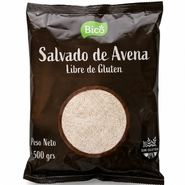 Producto - SALVADO DE AVENA BIO SIN TACC 500gr