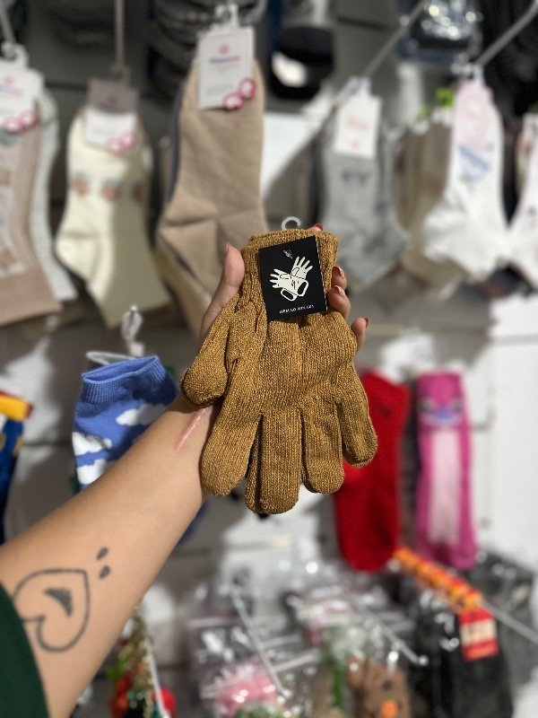 Producto - Guantes marrones mujer