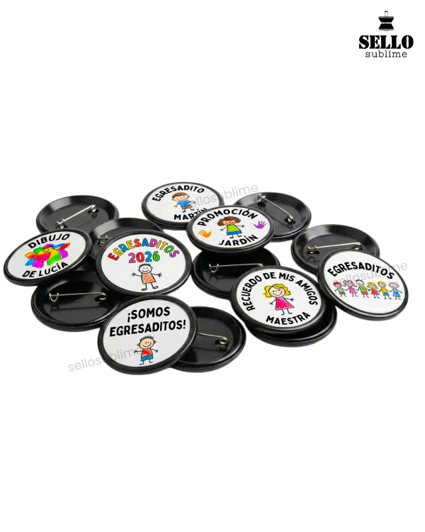 Producto - PINES DE POLIMERO PERSONALIZADOS X10 UNID
