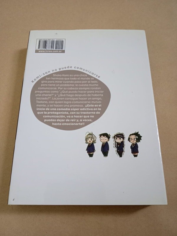 Producto - Komi-san no puede comunicarse #1 - Tomohito Oda - Ivrea 2021 - 1