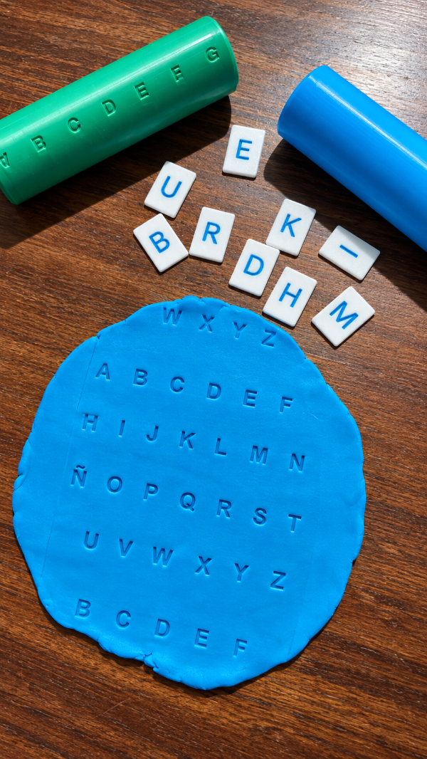 Producto - PACK DE RODILLOS LETRAS + NÚMEROS - 3