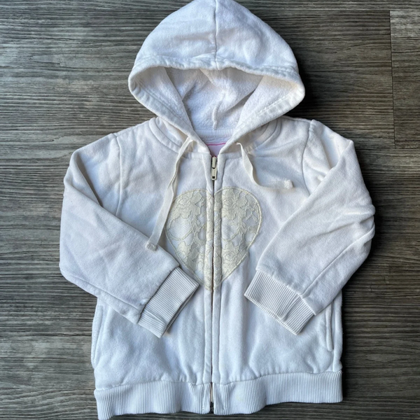 Producto - Campera Blanca Corazón