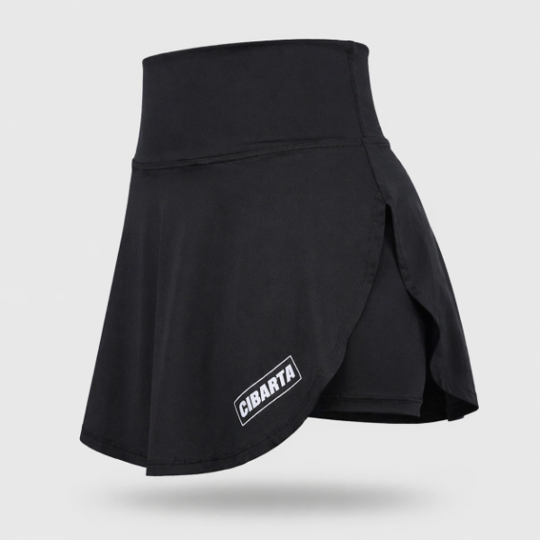 Producto - Pollera con Short Cibarta modelo crossfit Pro Negro