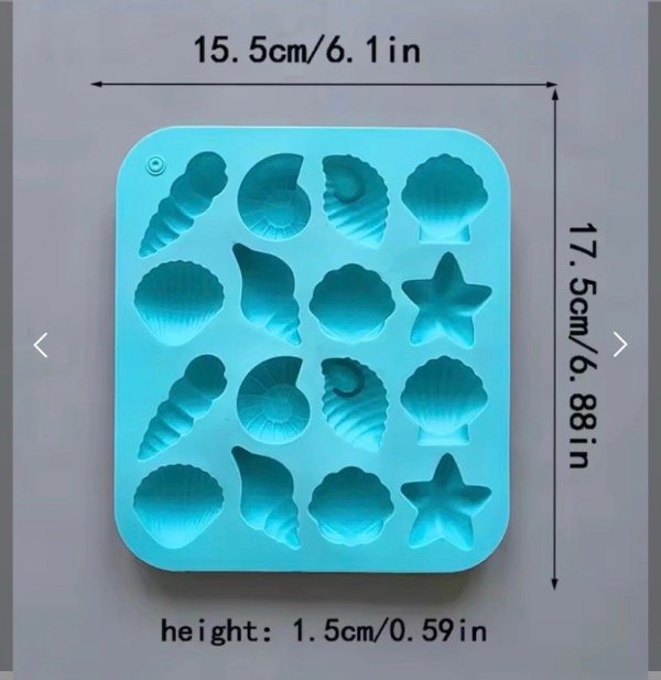 Producto - MOLDE SILICONA x16 CARACOLES - 1
