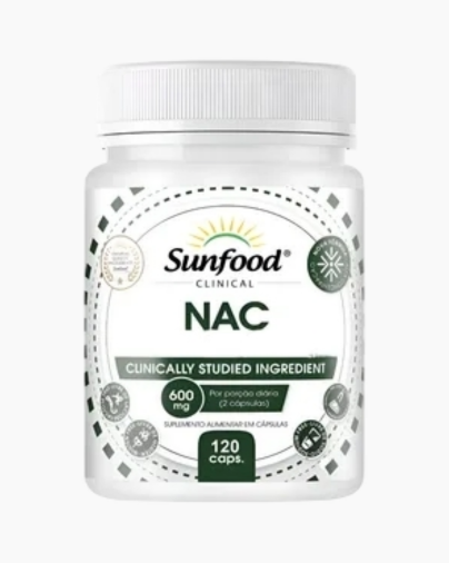 Producto - NAC 600MG 120 CAPSULAS - SUNFOOD