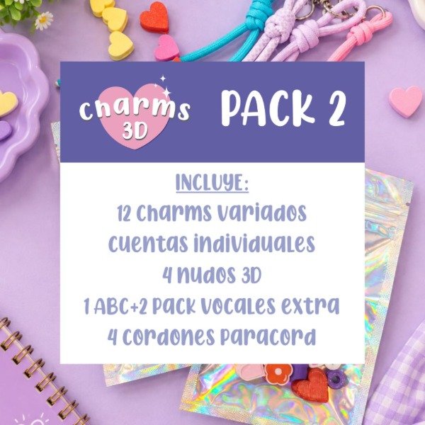 Producto - Pack 2 Charms + Cordón - 1