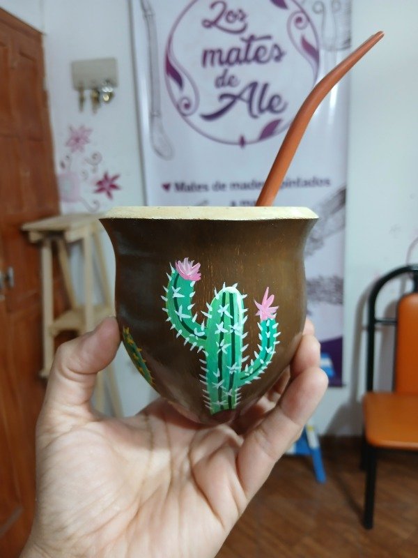 Producto - Mate de calabaza " ESPINAS" - 0