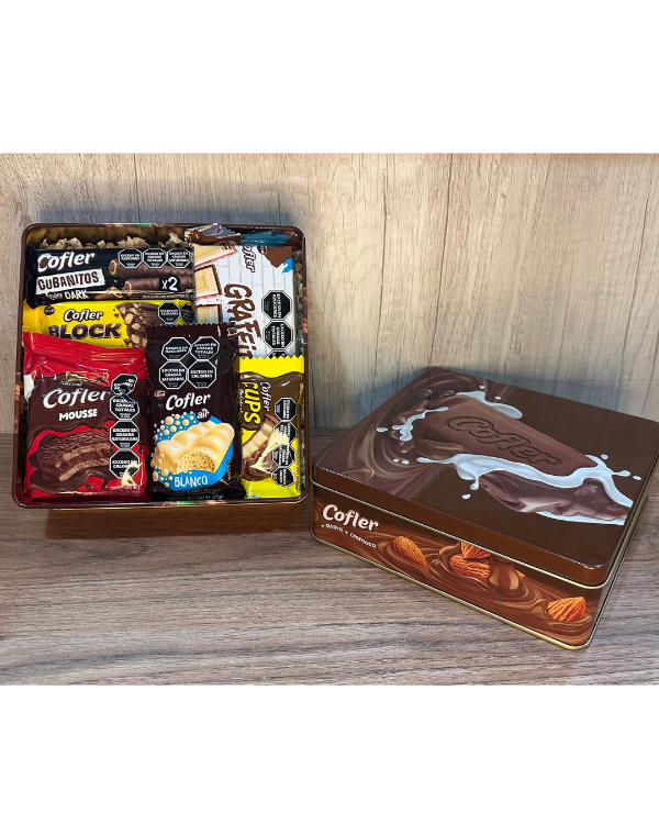Producto - Lata reutilizable chocolates Cofler