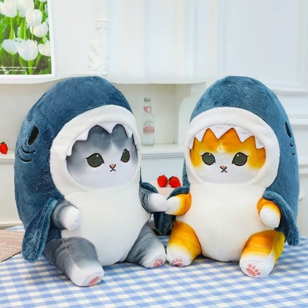 Producto - Gatito tiburón 23 cm