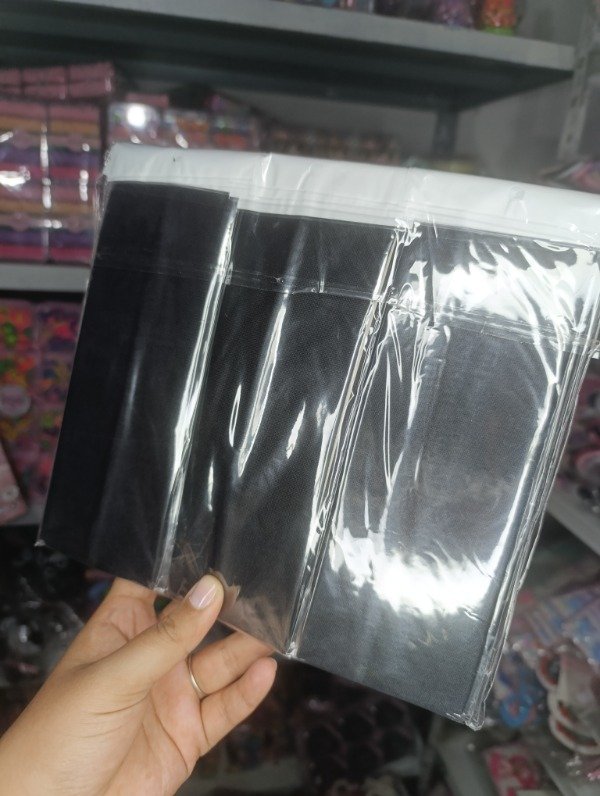 Producto - Vinchas negras anchas de tela  x12
