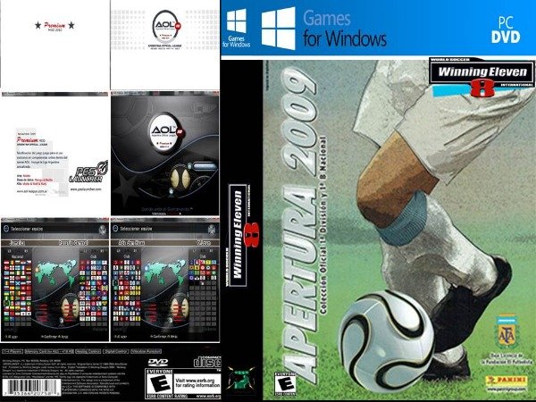 Producto - WINNING ELEVEN 8 AOL PREMIUM MOD 10 APERTURA 2009 (PC) (056)