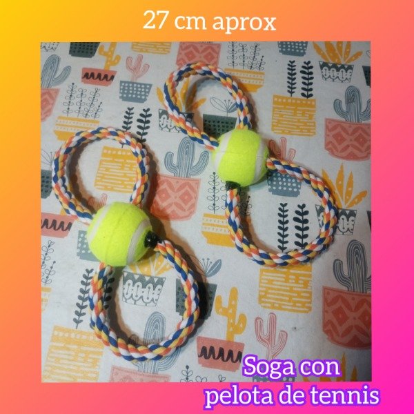 Producto - Soga con pelota de tennis