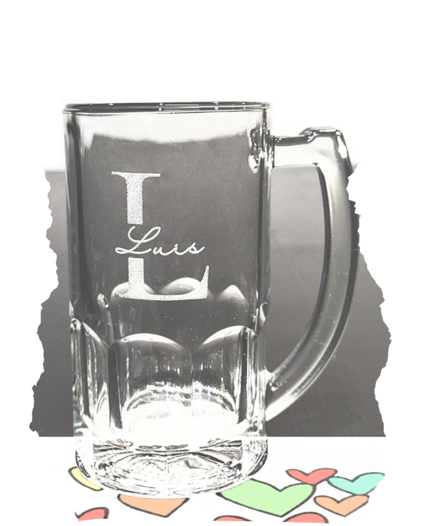 Producto - Chop grabado con inicial y nombre