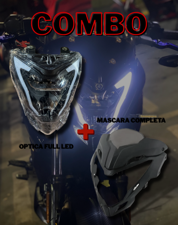 Producto - COMBO OPTICA FULL LED + MASCARA