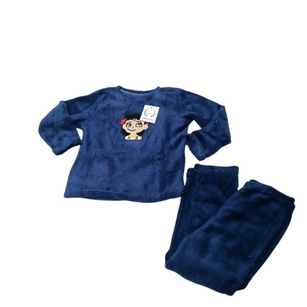 Producto - Pijama plush Nena Azul T6