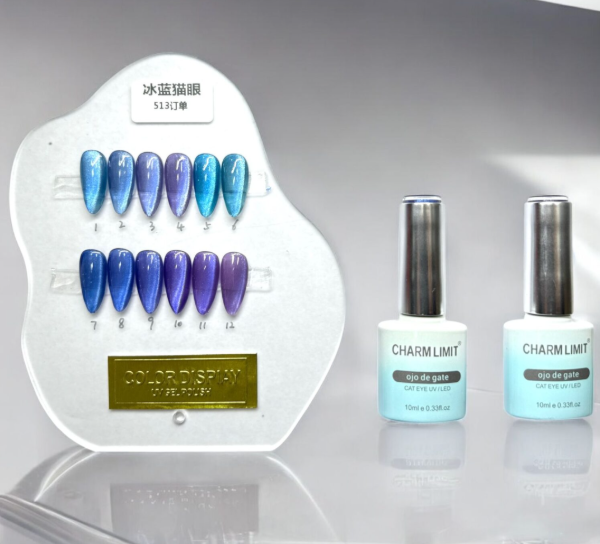 Producto - Ojo de Gato Azules y Violetas Charmlimit