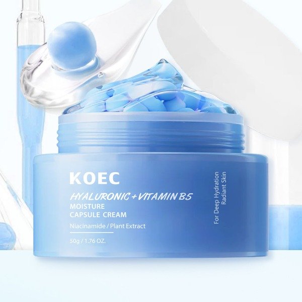 Producto - KOEC Crema Hidratante Profunda con Ácido Hialurónico y Vitamina B5 50g
