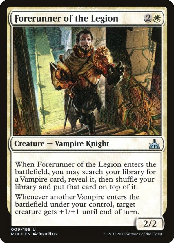 Producto - Forerunner of the Legion  Rivals of Ixalan