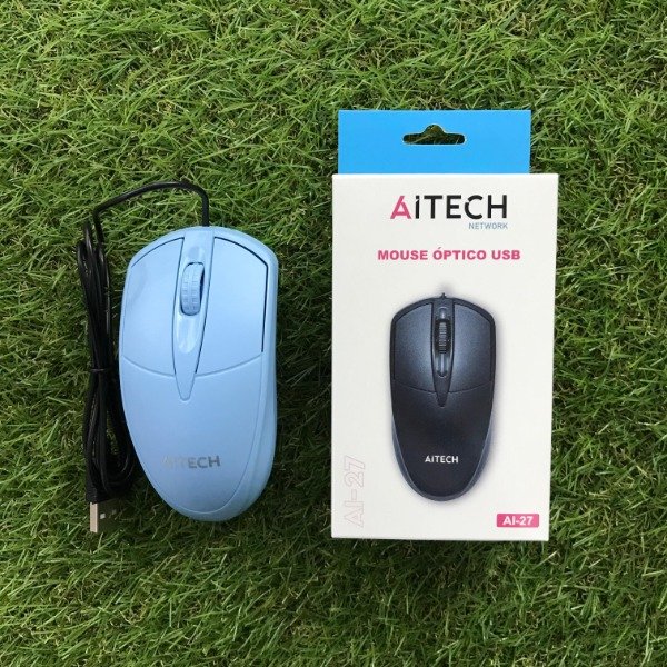 Producto - Mouse Aitech Ai-27 Celeste