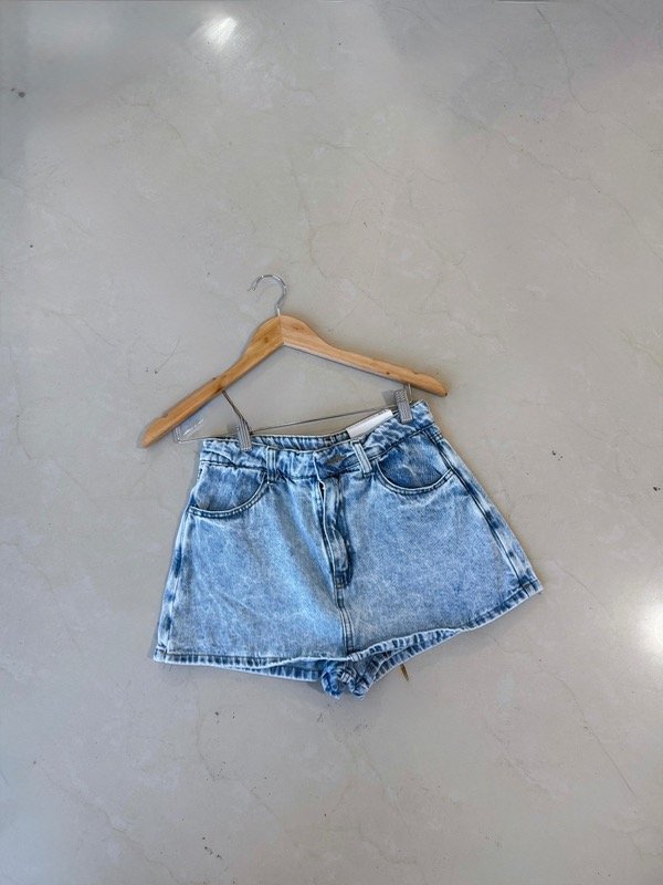 Producto - Skort demim celeste
