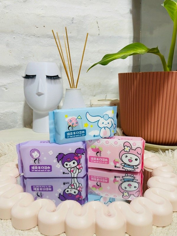 Producto - Toallitas Limpieza Animada x8pcs