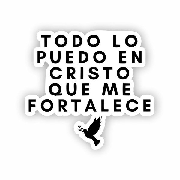 Producto - ST00716 Todo lo puedo en cristo