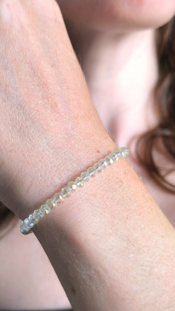 Producto - Pulsera Cristal Roca Acero