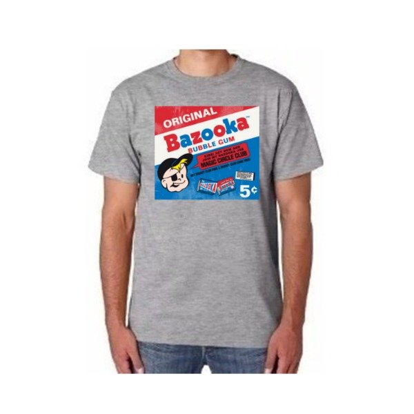 Producto - Remera Unisex Bazooka Gris