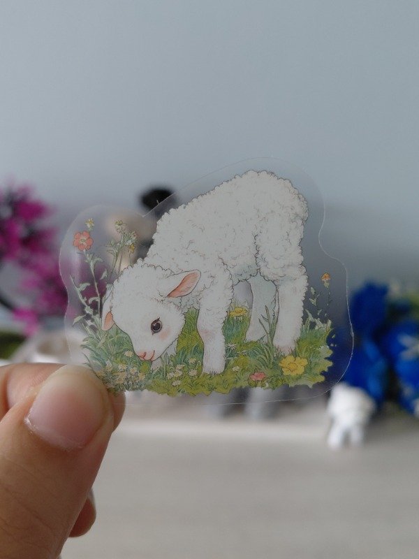 Producto - Stickers para journaling y scrapbooking en PET "Infancia con mascotas" 0535