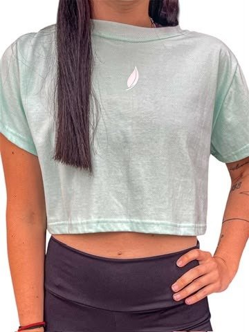 Producto - CROP TOP VERDE PASTEL