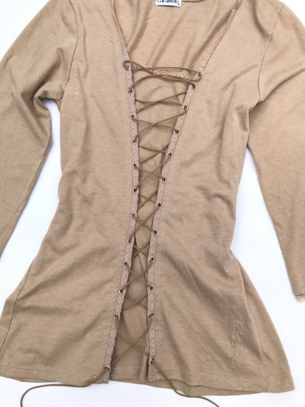 Producto - Corset top boho CARAMELO - 3