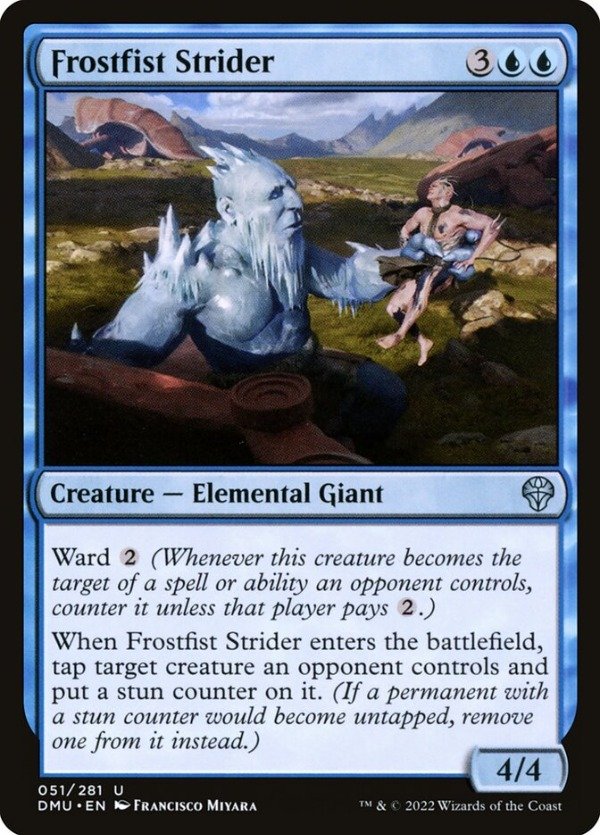 Producto - Frostfist Strider #51  Dominaria United