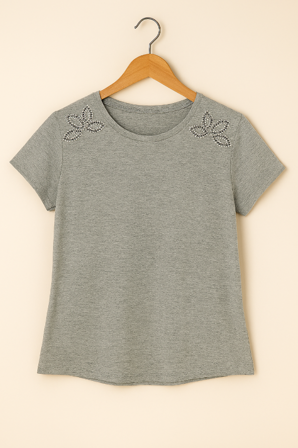 Producto - Remera Strass en Hombros