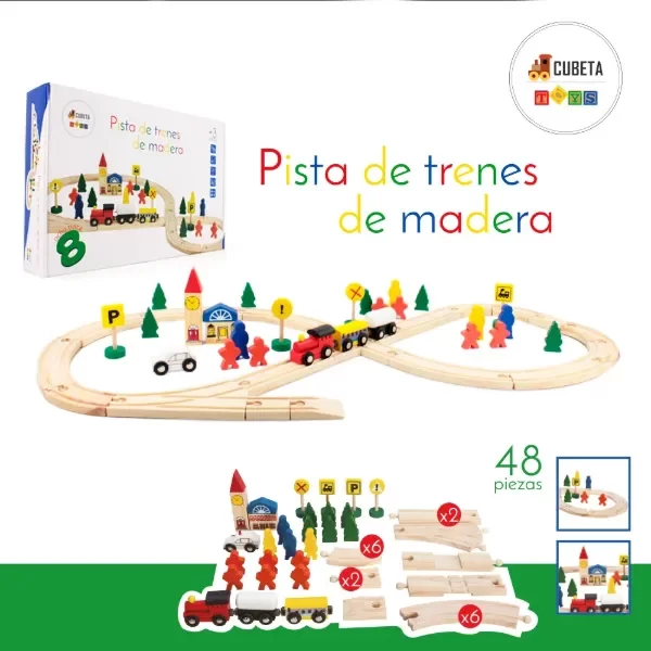 Producto - PISTA DE TREN INMANTADO