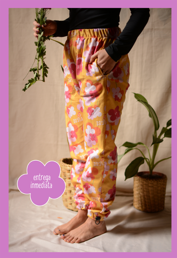 Producto - Pantalón Polar Mandarina