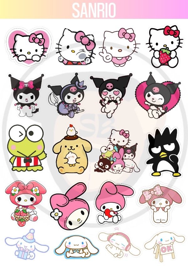 Producto - PLANCHA A4 SANRIO