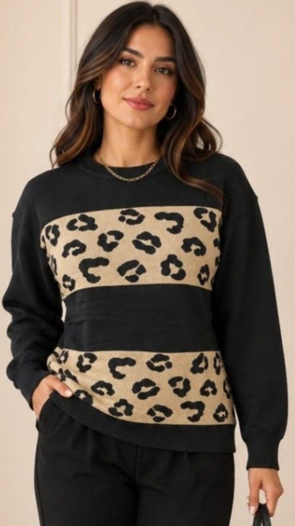 Producto - SW ANIMAL PRINT JACQUARD