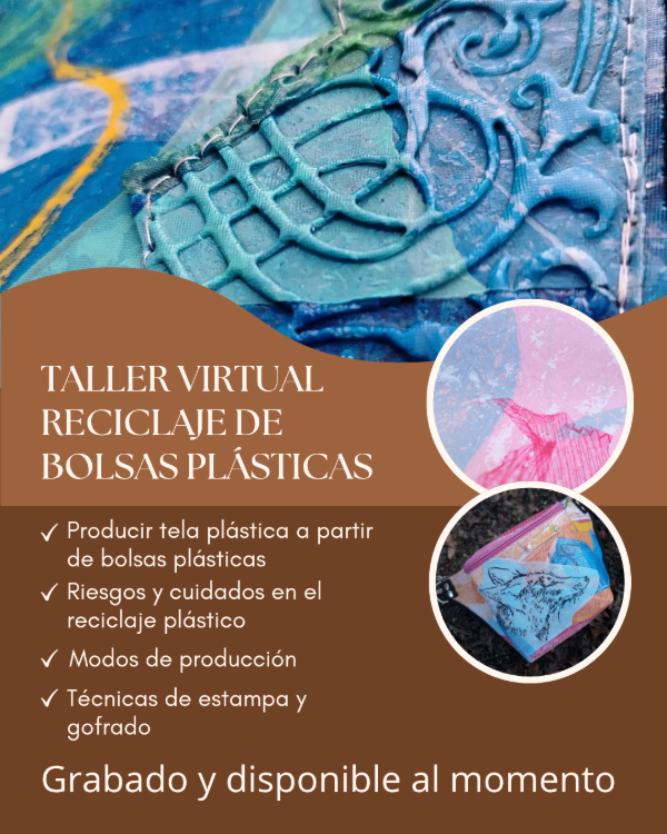 Producto - Taller Virtual RECICLAJE de BOLSA PLÁSTICA