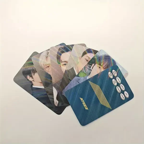 Producto - Lomo Cards Holográficas Ateez