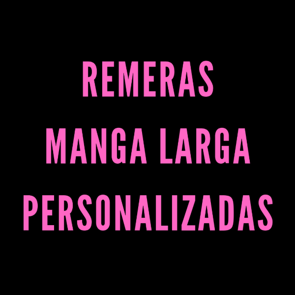 Producto - Remera manga larga personalizada